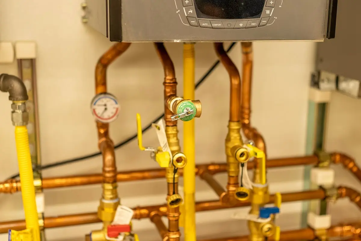 Licensed technician providing Water Heater Installation for a homeowner in Woodstock